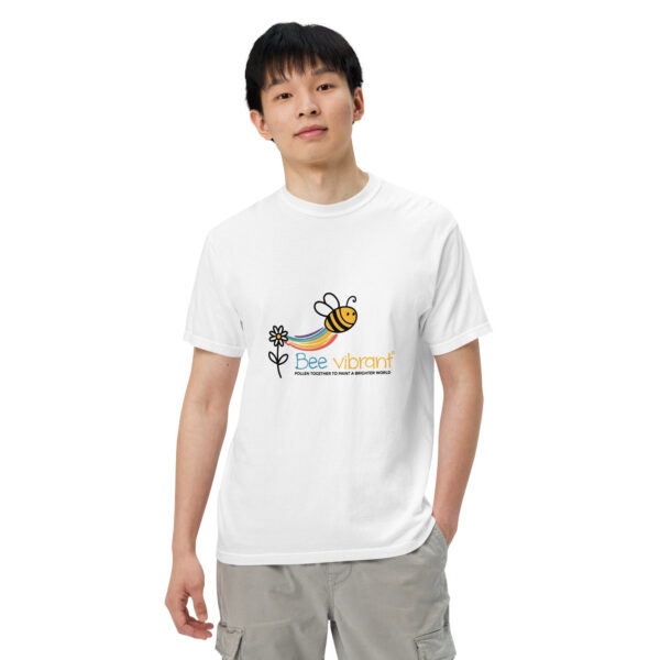 Bee Vibrant Unisex garment-dyed heavyweight t-shirt - Image 2