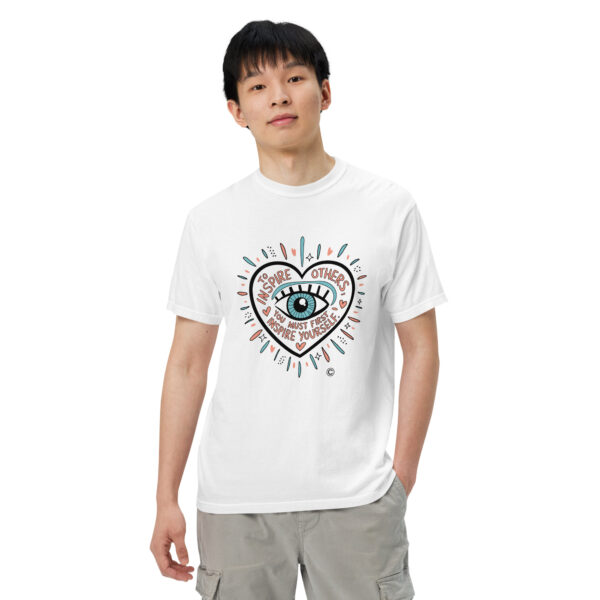 Inspire Yourself Unisex garment-dyed heavyweight t-shirt - Image 4