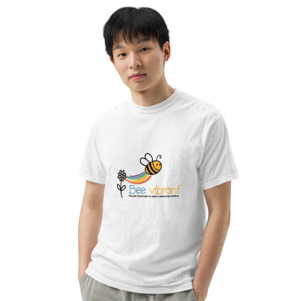 Bee Vibrant Unisex garment-dyed heavyweight t-shirt