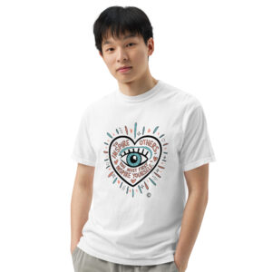 Inspire Yourself Unisex garment-dyed heavyweight t-shirt