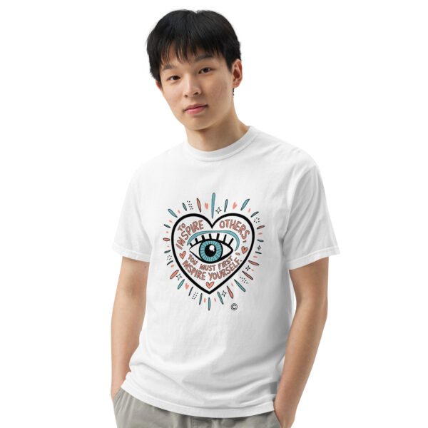 Inspire Yourself Unisex garment-dyed heavyweight t-shirt