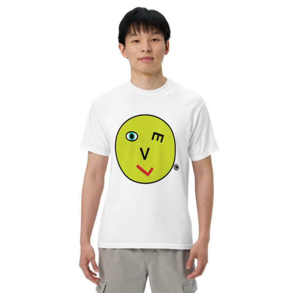 Love Smiley Face Unisex garment-dyed heavyweight t-shirt - Image 42