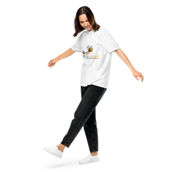 Bee Vibrant Unisex garment-dyed heavyweight t-shirt - Image 3