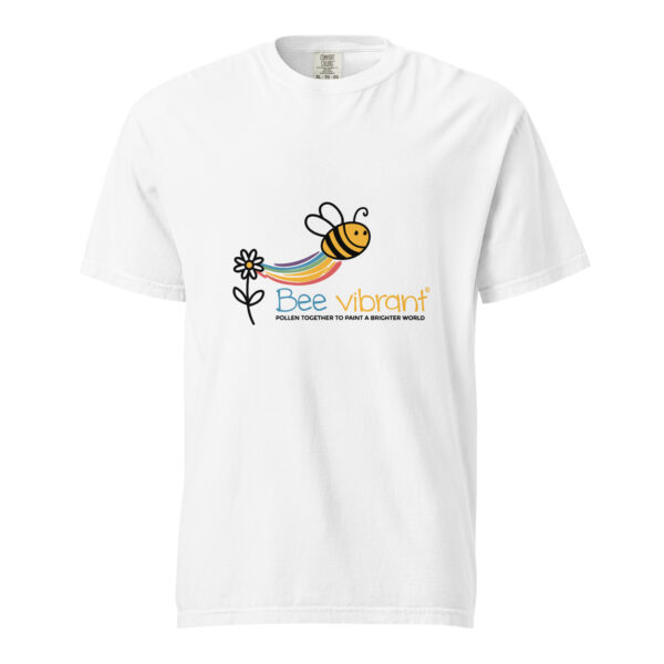 Bee Vibrant Unisex garment-dyed heavyweight t-shirt - Image 4