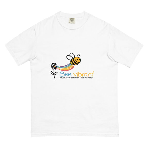 Bee Vibrant Unisex garment-dyed heavyweight t-shirt - Image 43
