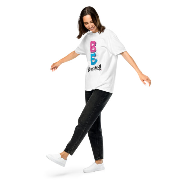 Be Excited Unisex garment-dyed heavyweight t-shirt - Image 3