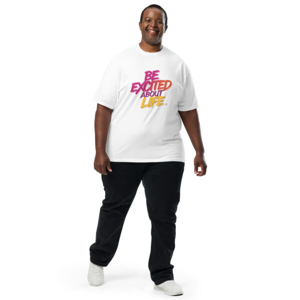 Be Excited About Life Unisex garment-dyed heavyweight t-shirt - Image 4