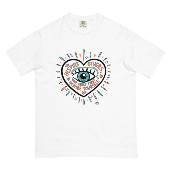 Inspire Yourself Unisex garment-dyed heavyweight t-shirt - Image 43