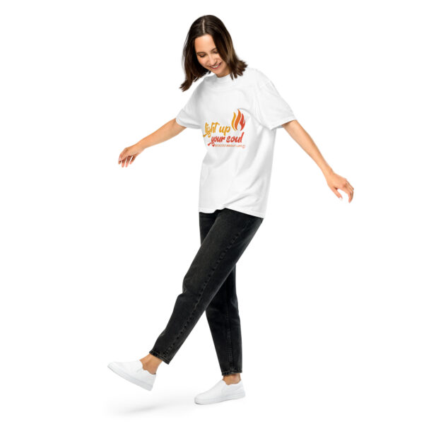Light Up Your Soul Unisex garment-dyed heavyweight t-shirt - Image 2
