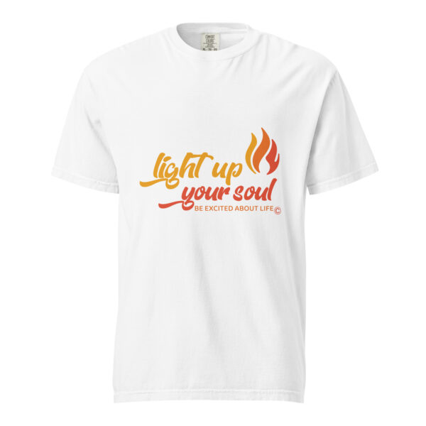 Light Up Your Soul Unisex garment-dyed heavyweight t-shirt - Image 3