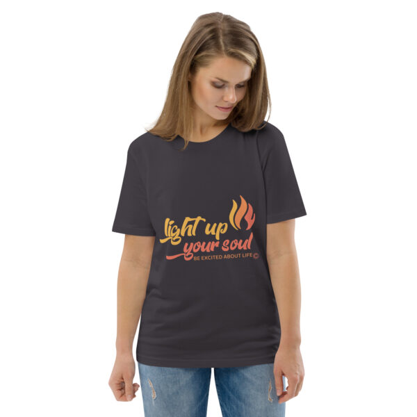 Light Up Your Soul Unisex organic cotton t-shirt - Image 40