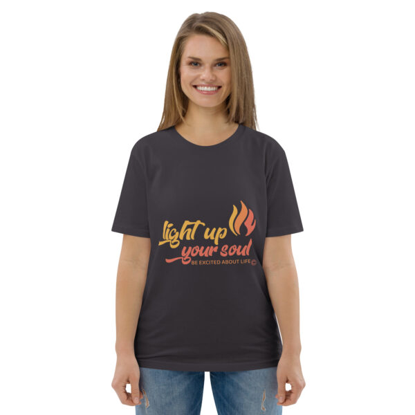 Light Up Your Soul Unisex organic cotton t-shirt - Image 39
