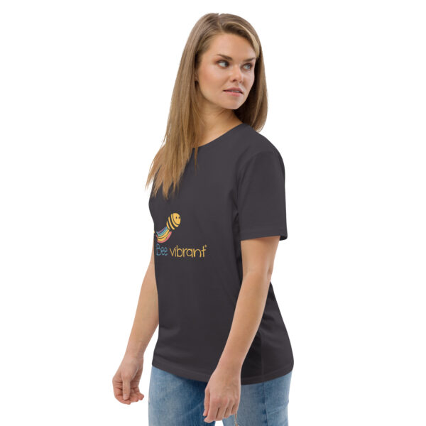 Bee Vibrant Unisex organic cotton t-shirt - Image 43