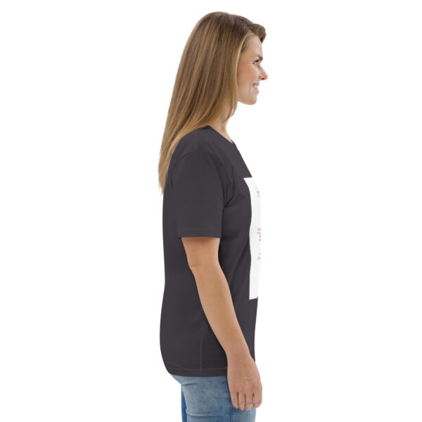 Twice the Love Unisex organic cotton t-shirt - Image 45