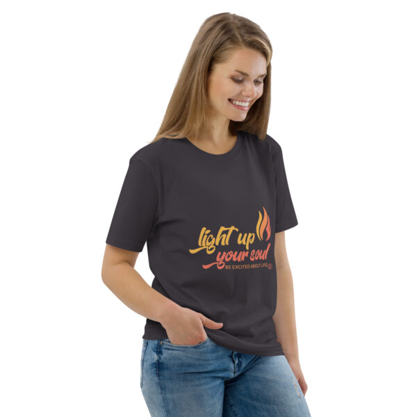 Light Up Your Soul Unisex organic cotton t-shirt - Image 44