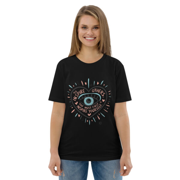 Inspire Yourself Unisex organic cotton t-shirt - Image 7