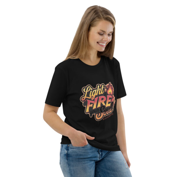 Light Fire in Your Soul Unisex organic cotton t-shirt - Image 12
