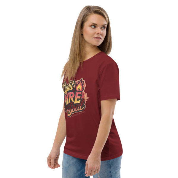 Light Fire in Your Soul Unisex organic cotton t-shirt - Image 35
