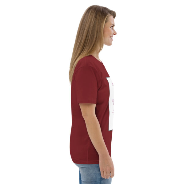 Twice the Love Unisex organic cotton t-shirt - Image 37