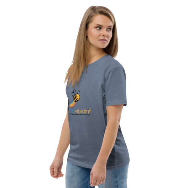 Bee Vibrant Unisex organic cotton t-shirt - Image 75