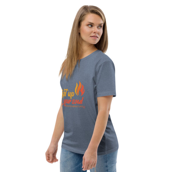 Light Up Your Soul Unisex organic cotton t-shirt - Image 75