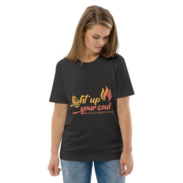 Light Up Your Soul Unisex organic cotton t-shirt - Image 24