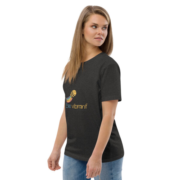 Bee Vibrant Unisex organic cotton t-shirt - Image 27