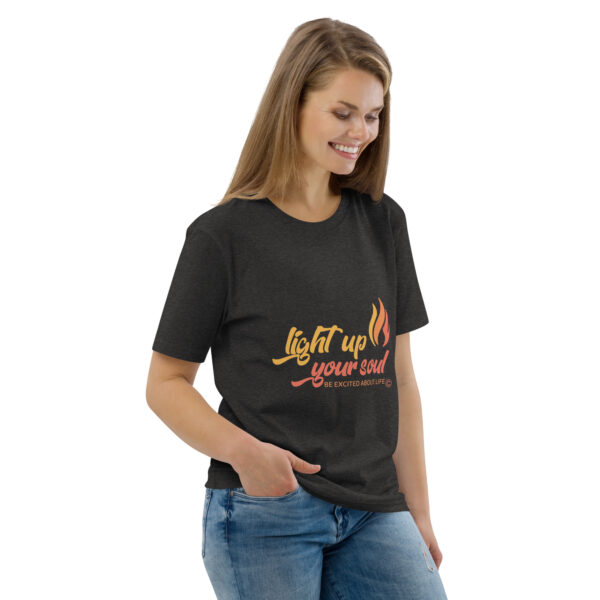 Light Up Your Soul Unisex organic cotton t-shirt - Image 28