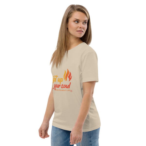 Light Up Your Soul Unisex organic cotton t-shirt - Image 91