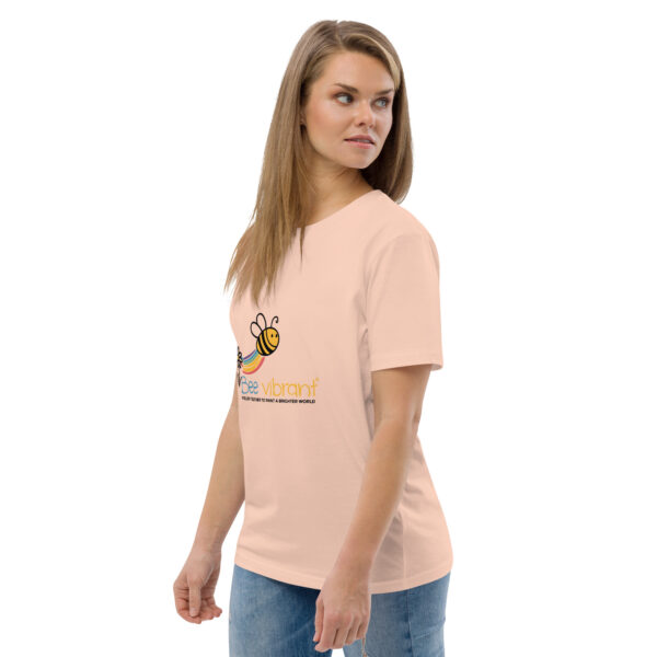Bee Vibrant Unisex organic cotton t-shirt - Image 99