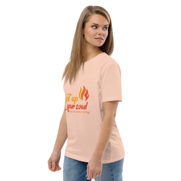 Light Up Your Soul Unisex organic cotton t-shirt - Image 99