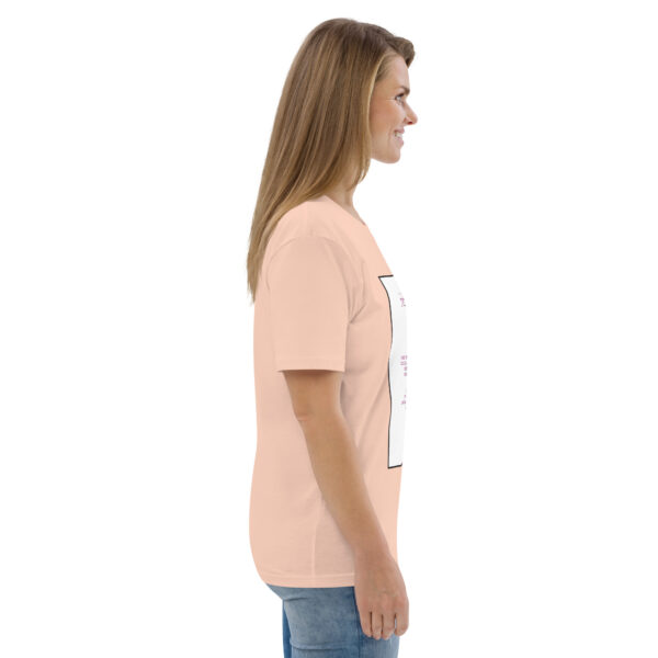 Twice the Love Unisex organic cotton t-shirt - Image 101
