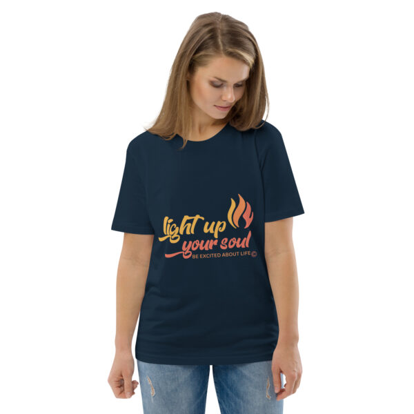 Light Up Your Soul Unisex organic cotton t-shirt - Image 16