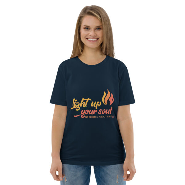 Light Up Your Soul Unisex organic cotton t-shirt - Image 15