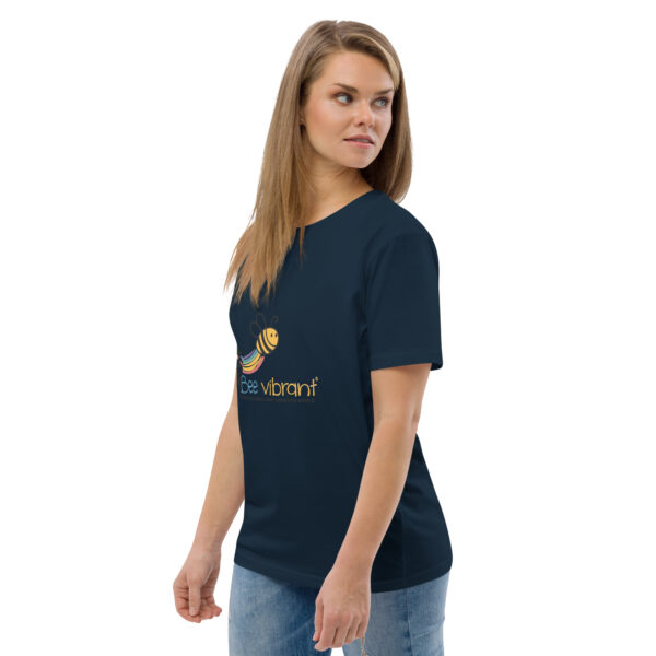 Bee Vibrant Unisex organic cotton t-shirt - Image 19