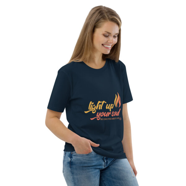 Light Up Your Soul Unisex organic cotton t-shirt - Image 20