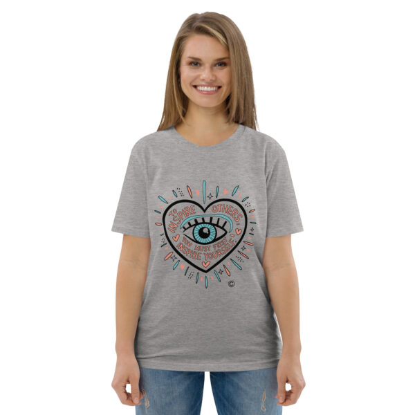 Inspire Yourself Unisex organic cotton t-shirt - Image 79