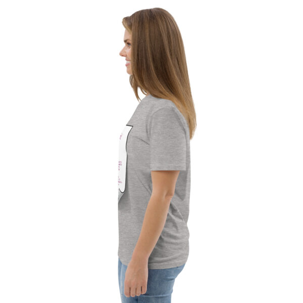 Twice the Love Unisex organic cotton t-shirt - Image 86