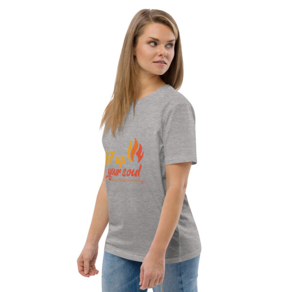Light Up Your Soul Unisex organic cotton t-shirt - Image 83