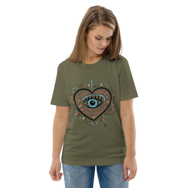 Inspire Yourself Unisex organic cotton t-shirt - Image 64