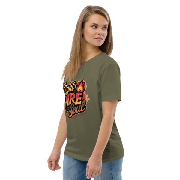 Light Fire in Your Soul Unisex organic cotton t-shirt - Image 67