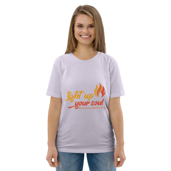 Light Up Your Soul Unisex organic cotton t-shirt - Image 111