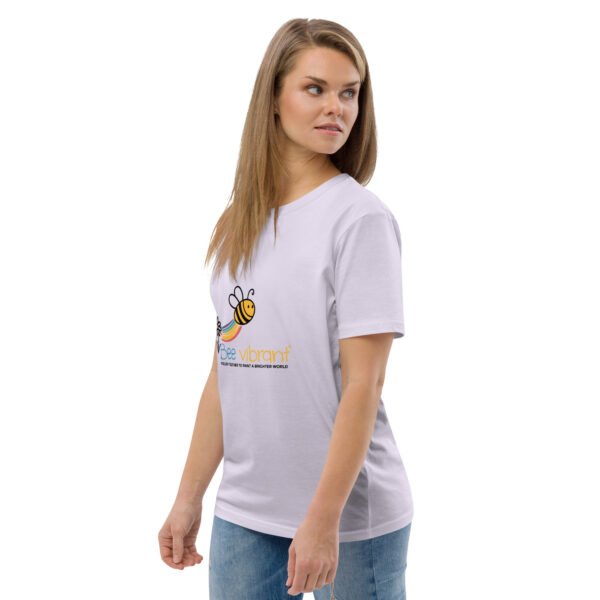 Bee Vibrant Unisex organic cotton t-shirt - Image 115