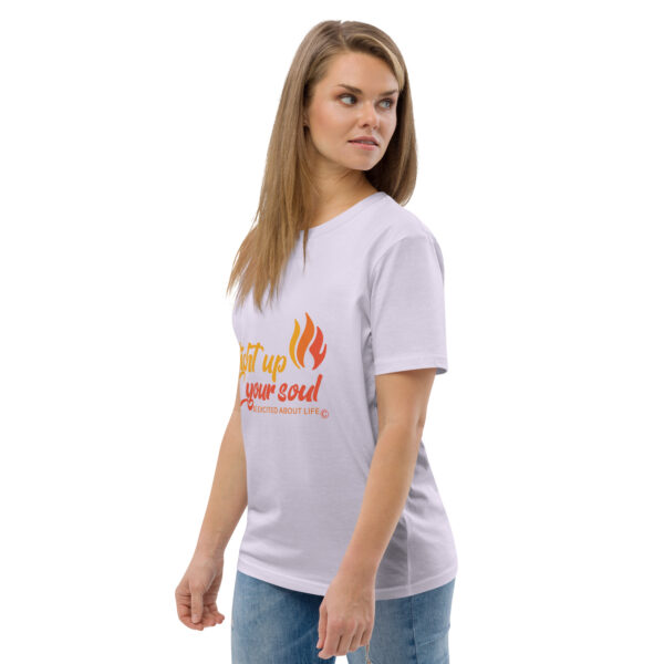 Light Up Your Soul Unisex organic cotton t-shirt - Image 115