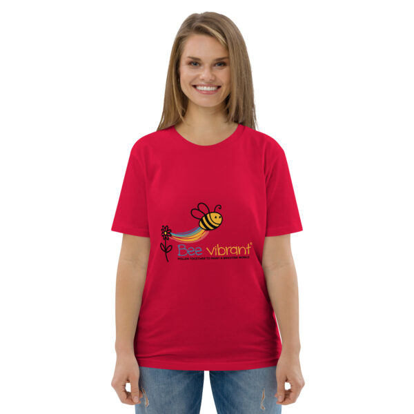 Bee Vibrant Unisex organic cotton t-shirt - Image 47