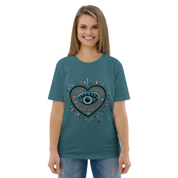 Inspire Yourself Unisex organic cotton t-shirt - Image 55