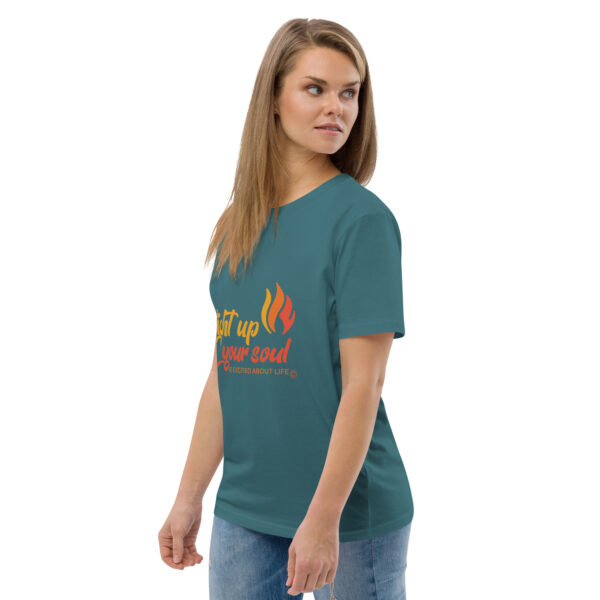 Light Up Your Soul Unisex organic cotton t-shirt - Image 59