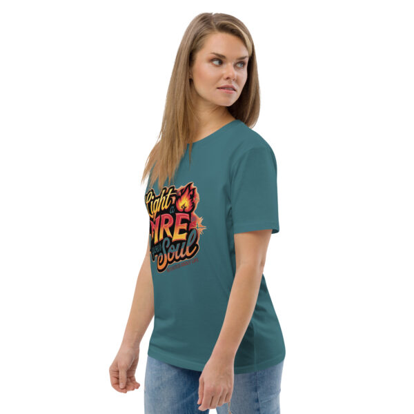 Light Fire in Your Soul Unisex organic cotton t-shirt - Image 59