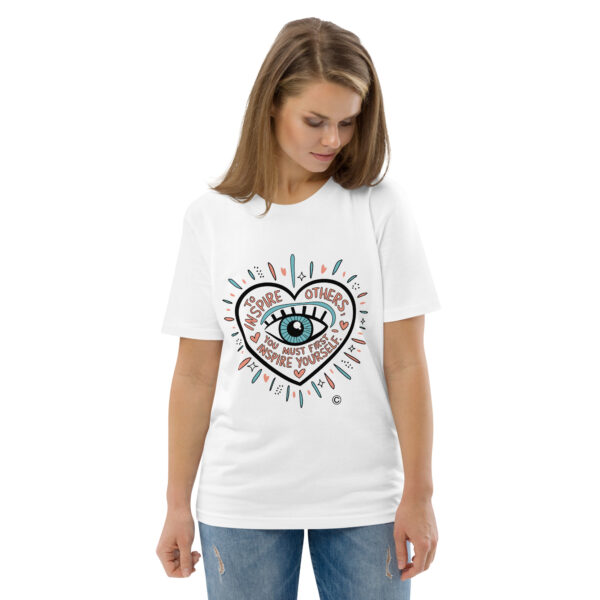 Inspire Yourself Unisex organic cotton t-shirt - Image 120