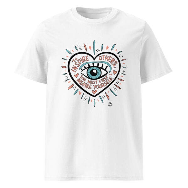 Inspire Yourself Unisex organic cotton t-shirt - Image 2